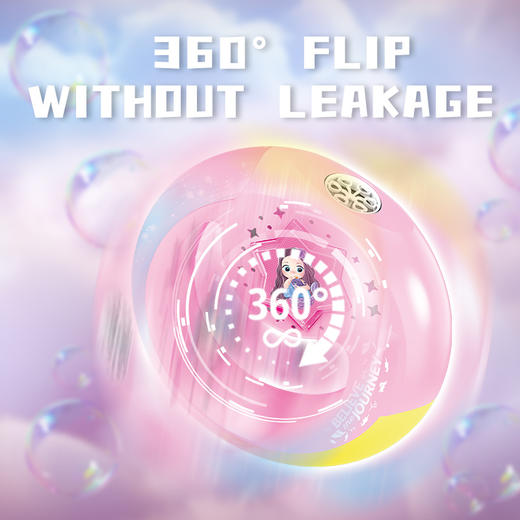 2025新款聚辉美人鱼发光手环七彩灯光泡泡机全自动女孩玩具 商品图3