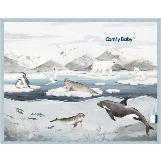 comfybaby婴儿盖毯竹纤维天丝纱布毛午睡小被子夏季薄空调被新生儿童宝宝凉 商品图1