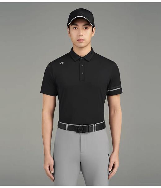 点此购买 迪桑特春夏季男士冰丝速干短袖Polo衫 qk 312421 商品图6