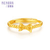 【新品首发】淑女蝴蝶结黄金戒指 在逃公主足金活口戒指女士礼物【按克计价黄金1】MEMORA诗普琳GR008124 商品缩略图6