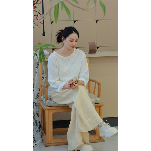 【抖音专属】阔腿裤（25709115郁金香-设计师） 商品图1