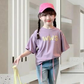 佐丹奴女童25年【sorona】春日探索系列新款弹力保型针织短袖T恤衫03325214