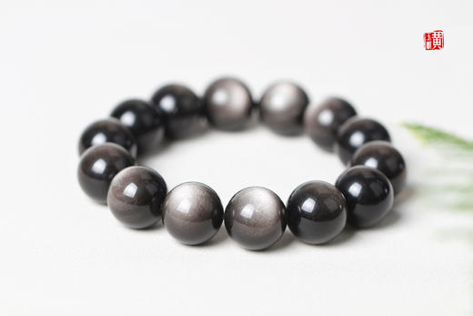 [ 云漠 ] 银曜石手串 商品图1