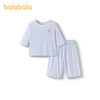 巴拉巴拉儿童睡衣套装夏款男女童家居服竹纤维可外出 商品缩略图4
