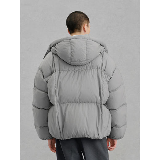 GXG男装 简约连帽羽绒服通勤外套24冬季热卖G24XY24019 商品图3