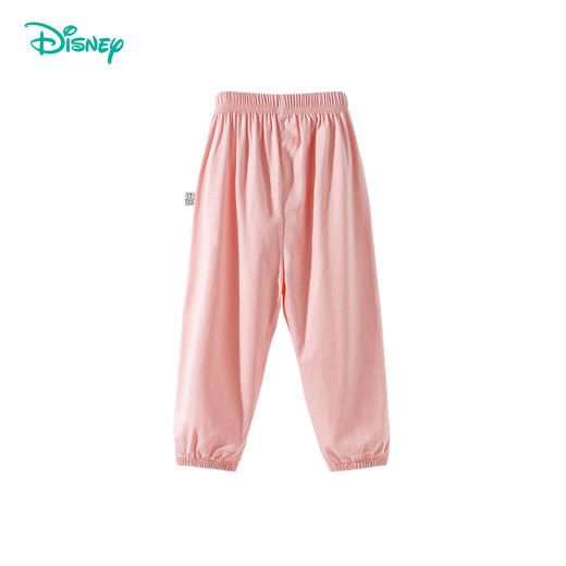 【花边口袋休闲裤】迪士尼2025春夏新款女童凉感长裤宽松透气防蚊抖抖裤ZD2EK005 商品图9