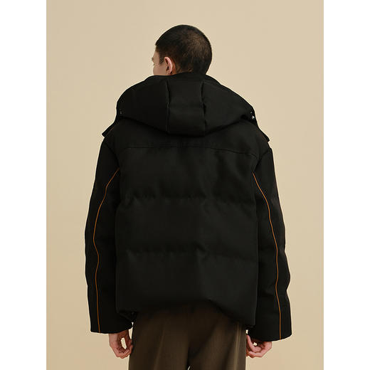 GXG男装 鹅绒保暖连帽羽绒服男通勤24年冬热卖G24XY24022 商品图3