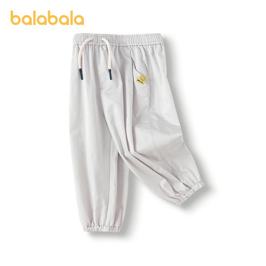巴拉巴拉童装男童长裤宽松束脚防蚊裤2025夏新款速干 商品图4