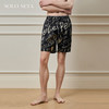 Solo seta22姆米重磅真丝男士印花睡裤桑蚕丝可外穿短裤2025年秋 商品缩略图0