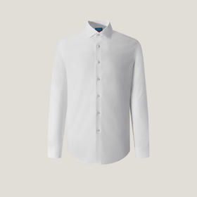 G2000男装SS25商场新款【免烫防皱】棉质桑蚕丝质感正装长袖衬衫 51121572