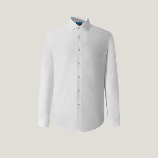 G2000男装SS25商场新款【免烫防皱】棉质桑蚕丝质感正装长袖衬衫 51121572 商品图0