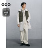 GXG男装 假两件长款羽绒服男通勤外套24冬热卖G24XY14010 商品缩略图1