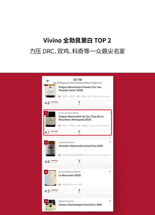 布瓦洛酒庄普利尼-蒙哈榭拉穆谢尔独占一级园干白 2023 Henri Boillot Puligny-Montrachet 1er cru Clos de la Mouchere Monopole 商品图1