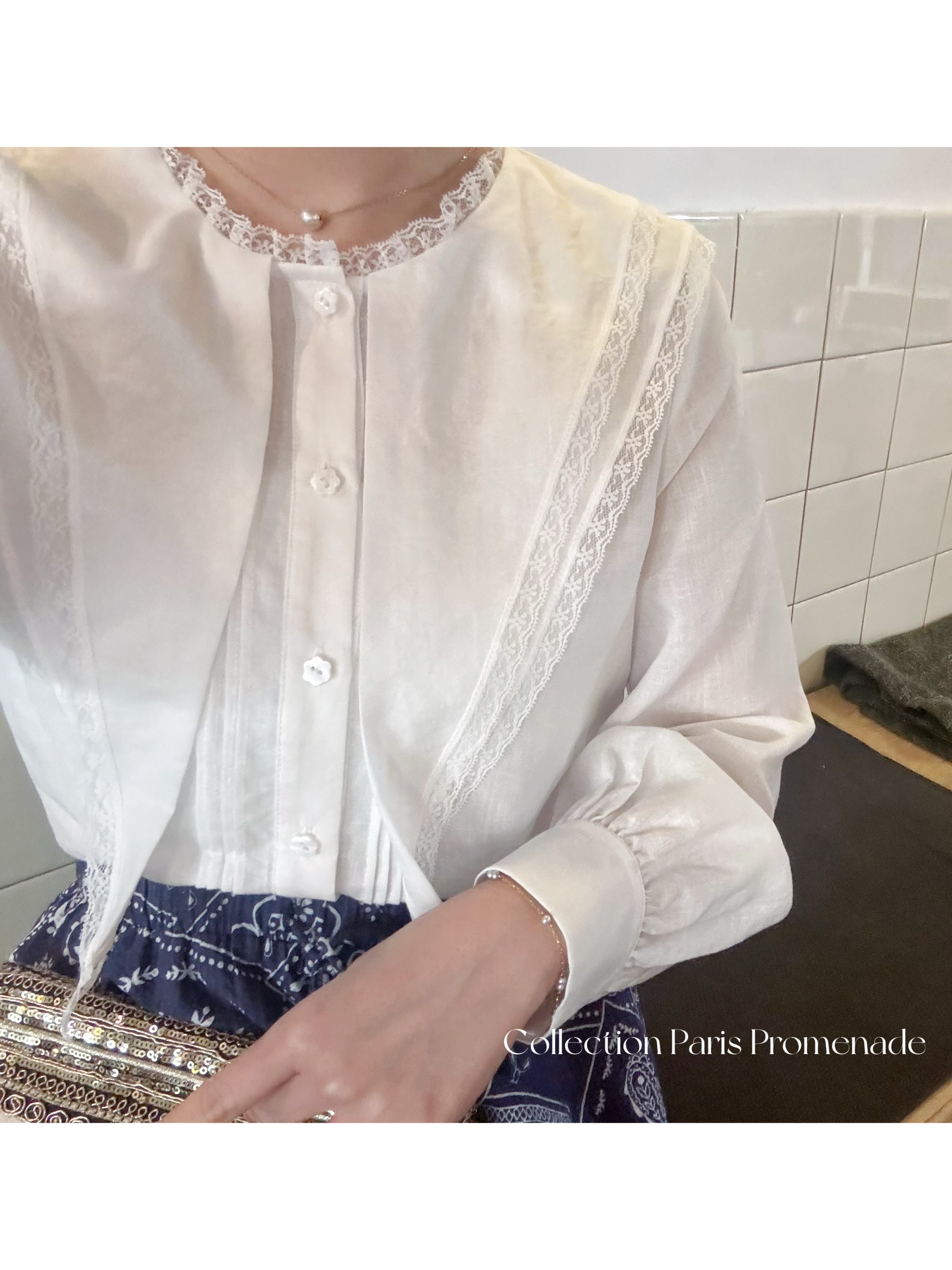 巴黎漫步 | 可以珍藏的那件法式白衬衫 米白色