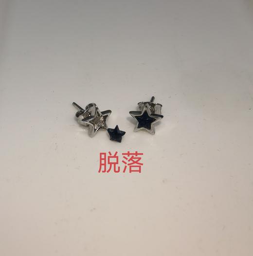 BYLL097442-A0-A0 周六福 银饰星星耳钉925银耳扣时尚耳饰 商品图4