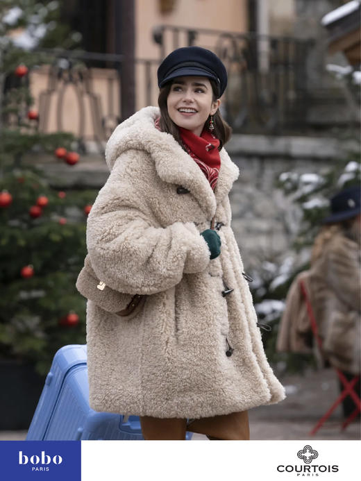 Courtois法国贝雷帽品牌  “艾美丽在巴黎”明星同款 Carnac - Casquette 经典水手羊毛帽 商品图3