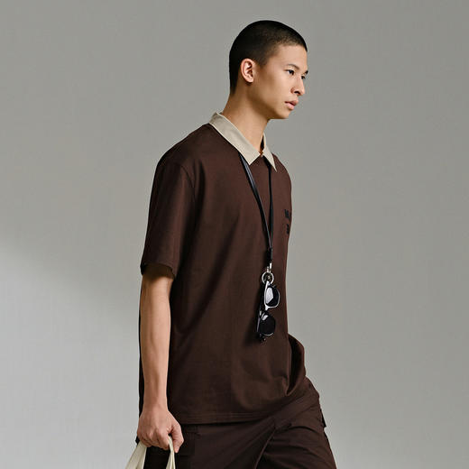 GXG男装 多色字母设计短袖T恤 夏季热卖短袖T恤G24X442025 商品图1