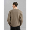 GXG男装 卡其色基础开襟毛衫男针织衫 24年冬G24X304006 商品缩略图3
