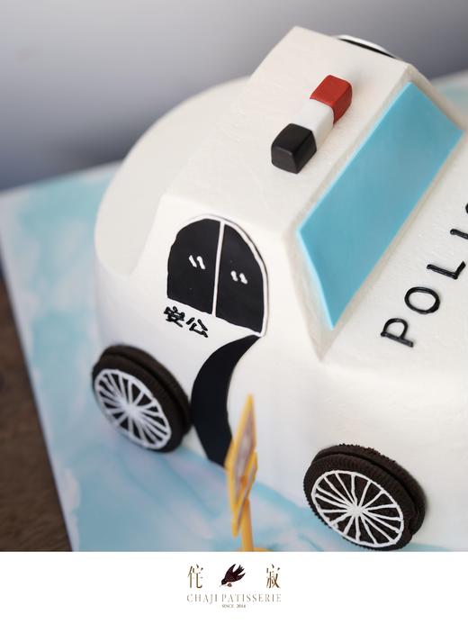 【客定】卡通警车蛋糕0071 商品图3