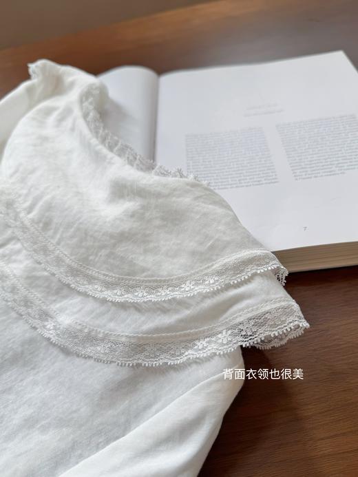 巴黎漫步 | 可以珍藏的那件法式白衬衫 米白色 商品图5