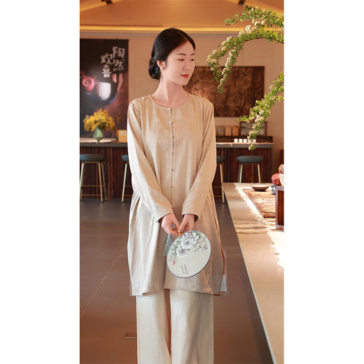 【2026东衣作】新中式衬衣(24710299霜地-设计师) 商品图1