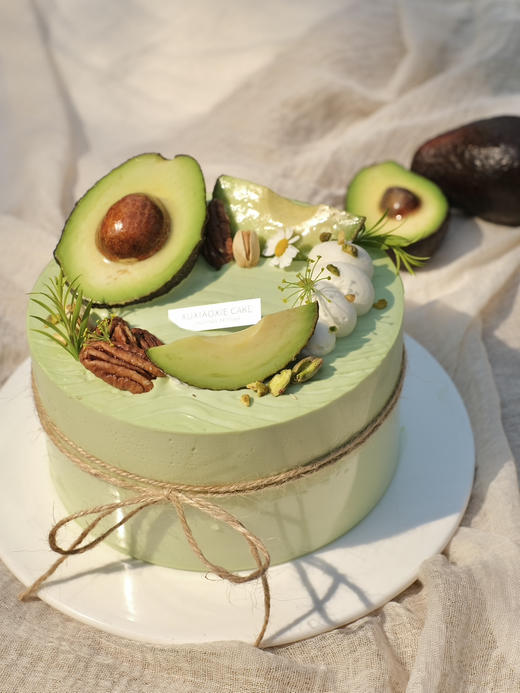 【香蕉开心牛油果】香蕉牛油果cp搭配开心果奶油，健康与美味的结合 商品图0