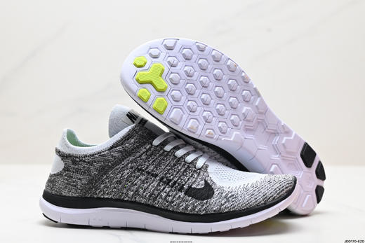 耐克Nike Free 4.0 Flyknit赤足轻量透气休闲运动跑步鞋631053-006男鞋 商品图4
