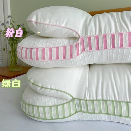 自然醒全棉双层提花侧睡护颈枕助睡眠专用枕芯家用高枕不塌陷成人颈椎枕学生XK 商品图8