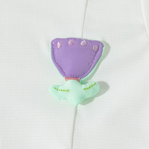 贝贝怡25春夏新款女童空调服轻薄柔顺运动上衣休闲吸湿排汗遮阳皮肤衣 商品图6