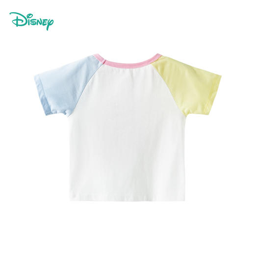 迪士尼宝宝（Disney Baby）女童短袖T恤上衣时尚休闲百搭透气卡通短袖夏季新款ZD2ES007* 商品图4
