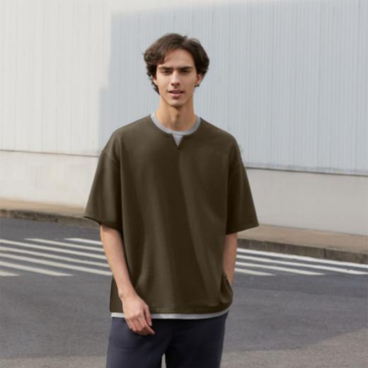 佐丹奴男装25年短袖T恤01025211 商品图2