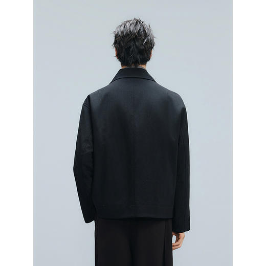 GXG男装 新中式夹棉夹克男通勤外套24年冬热卖G24X214069 商品图4