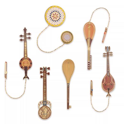 至爱疆物·十二木卡姆乐器书签礼盒装  新疆特色文创礼品 商品图1