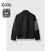 GXG男装 黑灰水洗拼接宽松长袖牛仔外套   秋季热卖#G24DE83009 商品缩略图1