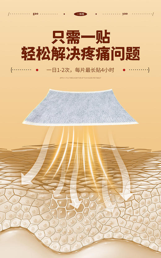 【台湾一条根贴布Plus版】✅ 台湾、香港、澳门、等各大进口馆和药店同款！✅ 功效是普通贴布的5倍！-BXG 商品图13