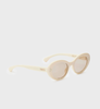 Sporty & Rich - Frame N.05 - Sunglasses - Cream/Gold - 女装 - 墨镜 - 奶油色/金色 商品缩略图1