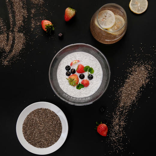 【好身材吃出来】喜善花房奇亚籽便携袋6g*20条膳食纤维代餐饱腹谷物营养健康轻食 商品图5