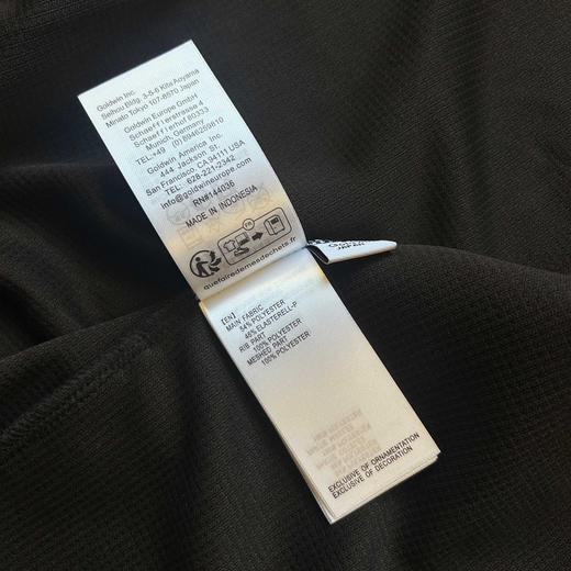 原单正品 Goldwin25春新品SOLOTEX华夫格防晒抗菌速干针织开衫外套，两色，码偏大，2到5码 商品图9