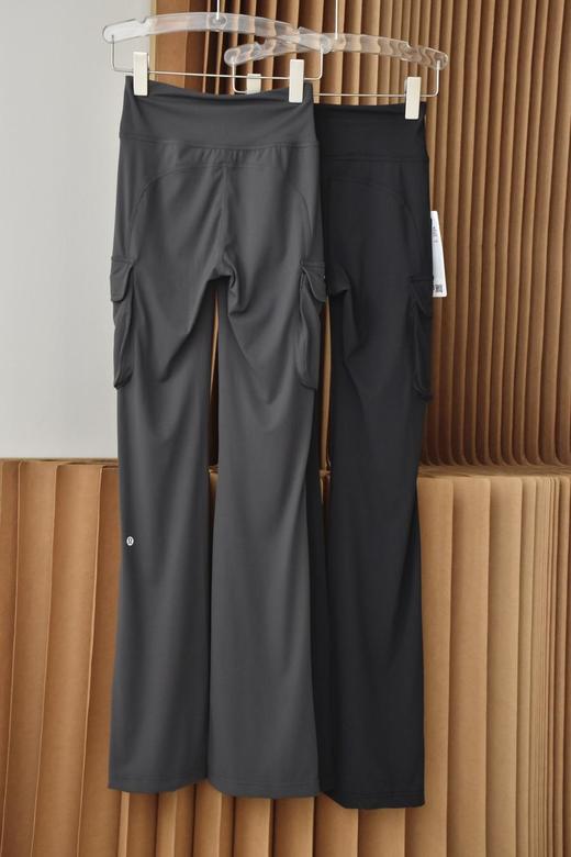 Lululemon/露露Everlux女士运动高腰工装口袋微喇裤（SS） 商品图5