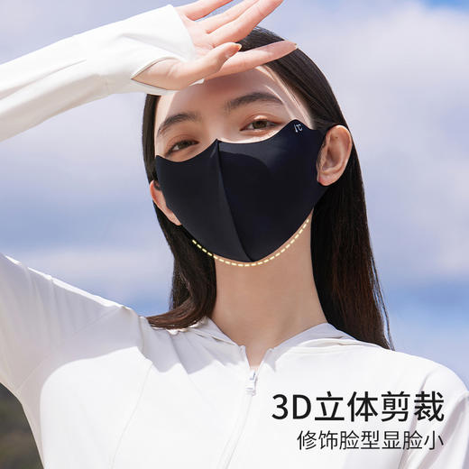 「轻薄“小冰皮”」宝娜斯防晒面罩 女夏季薄透气高颜值护眼角无痕防晒口罩配饰 商品图1