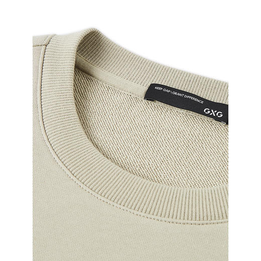 GXG男装  秋季热卖GXG男士撞色拼接不对称潮流圆领卫衣男时尚卫衣 商品图2