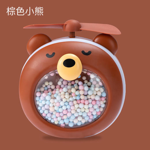 【天虹新款❗️LED美妆镜小风扇】集补光、风扇、化妆镜以及颜值于一身！USB锂电风扇办公室学校用静音带化妆镜风扇 商品图5