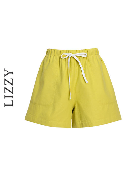 LIZZY夏季时尚都市休闲多巴胺百搭木棉短裤8133 商品图5