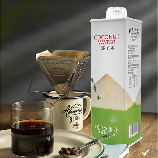 热卖！解暑神器！【大容量1L*6瓶装】 艾琳达椰子水 天然电解质 运动饮料 可DIY饮品 1瓶不到10元钱！ 商品图5