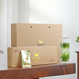 鹏翔汉中仙毫相逢105g条 明前嫩芽手工采摘36道工序精制而成 礼盒装