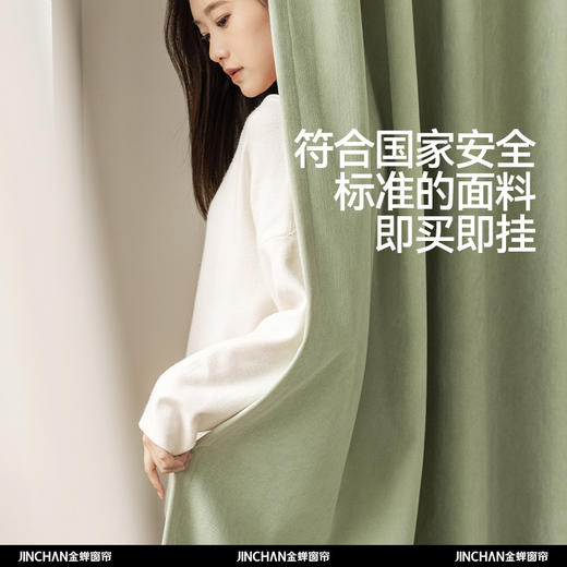 【匀彩】金蝉双面雪尼尔窗帘 商品图4