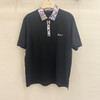 KITON 男士字母徽标短袖polo衫 黑色 UMM053002002 商品缩略图0