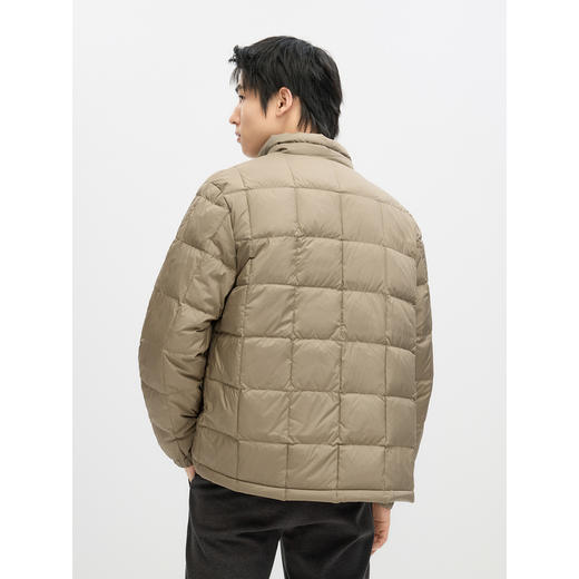 GXG男装  冬季热卖GXG男士短款休闲立领鸭绒轻薄短款羽绒服男 商品图4