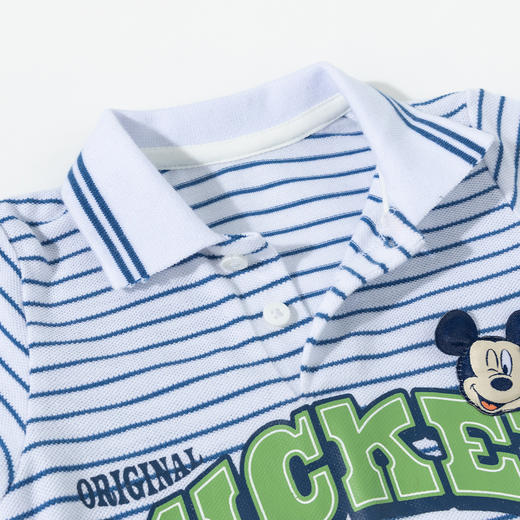 【米奇绅士风哈衣】迪士尼2025夏季新款男童亲肤短袖连体衣亲肤舒适爬服 商品图13