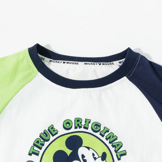 迪士尼25新款夏季女童轻薄透气冰感短袖卡通小熊印花凉感运动休闲T恤* 商品图6